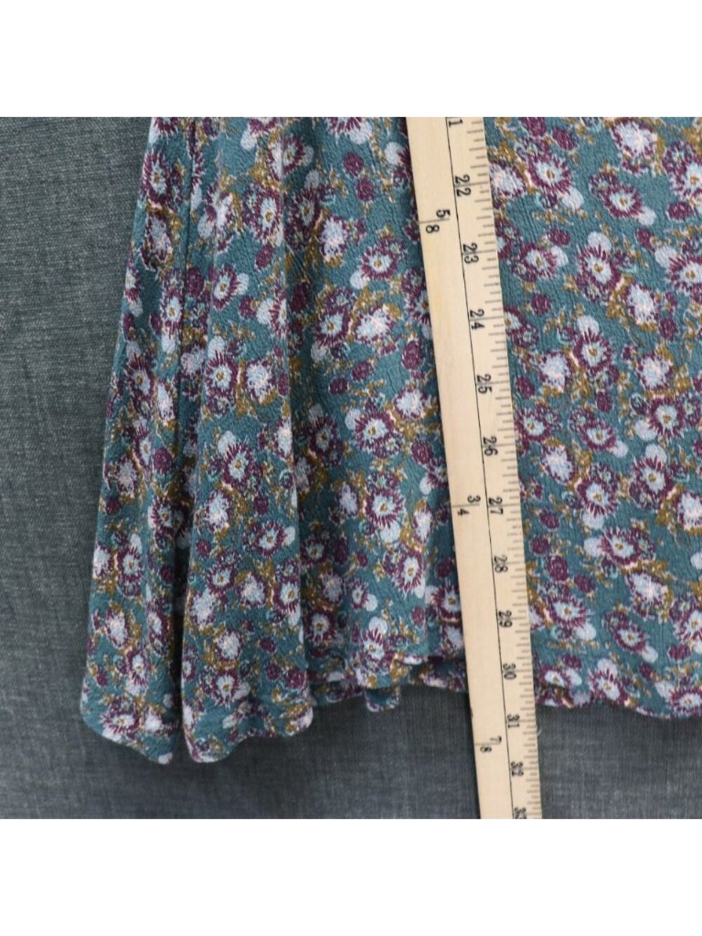 Free People Provence Floral Puff Sleeve Dress S - Picture 12 of 12